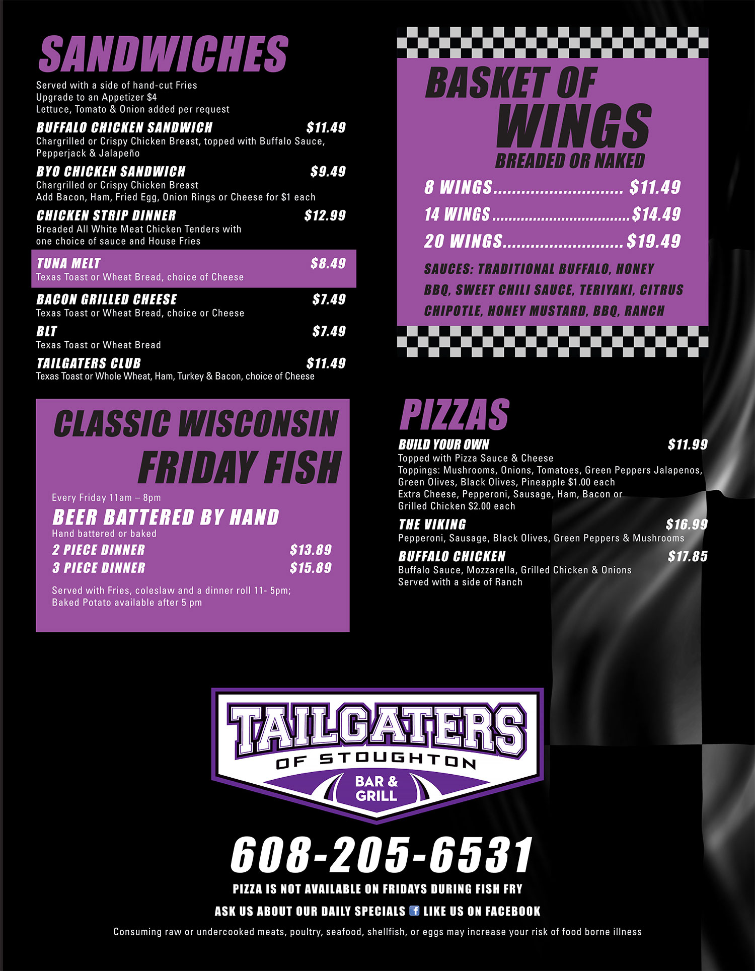 Stoughton Tailgater's Bar & Grill
